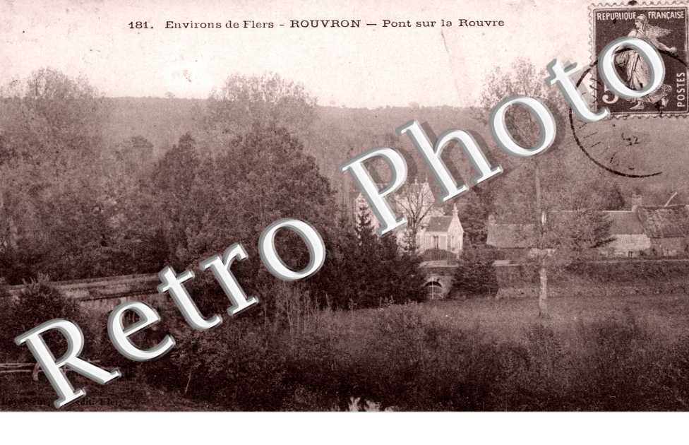 Rouvron, pont sur la Rouvre