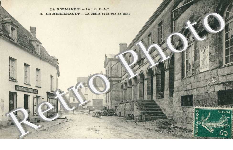 la Halle et la Rue de Sees