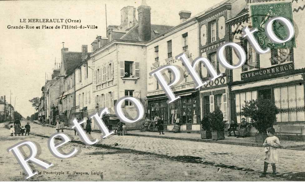 Grande Rue et Place de l'Hotel de Ville