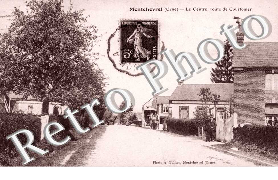 Le Centre, Route de Courtomer