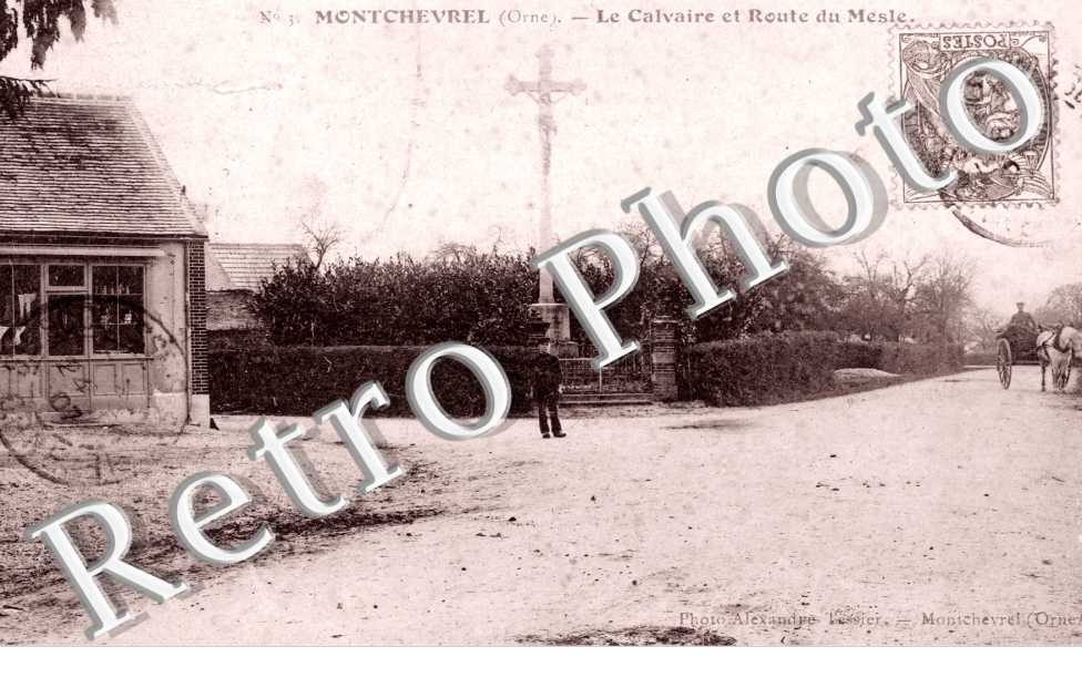Le Calvaire et Route du Mesle