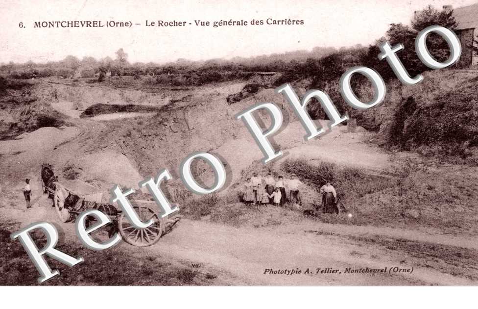 Le Rocher, Vue generale des Carrieres