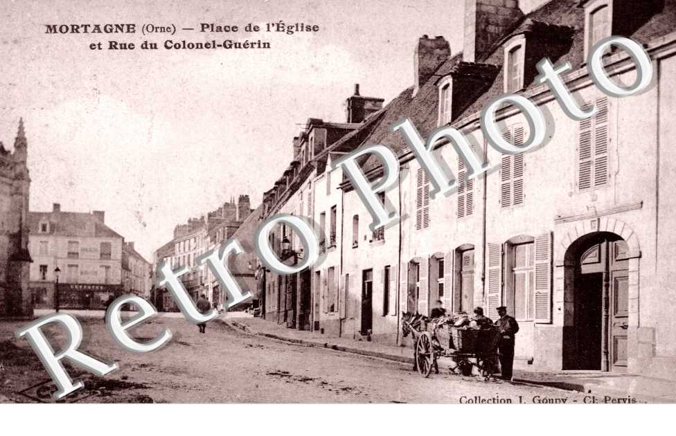 Place de l'Eglise et Rue du Colonel-Guerin