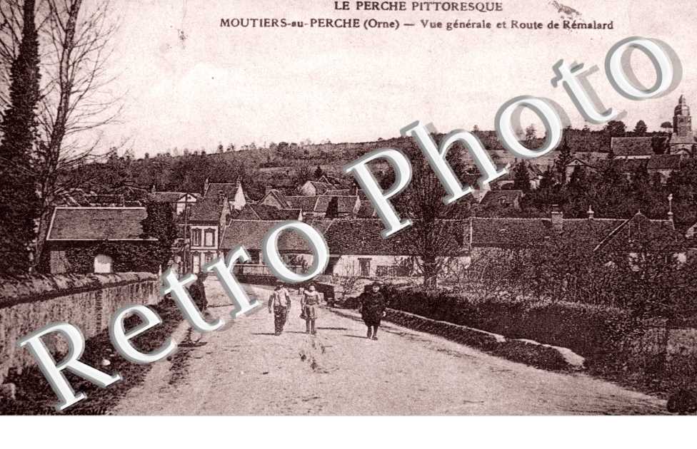 Vue Generale et Route de Remalard