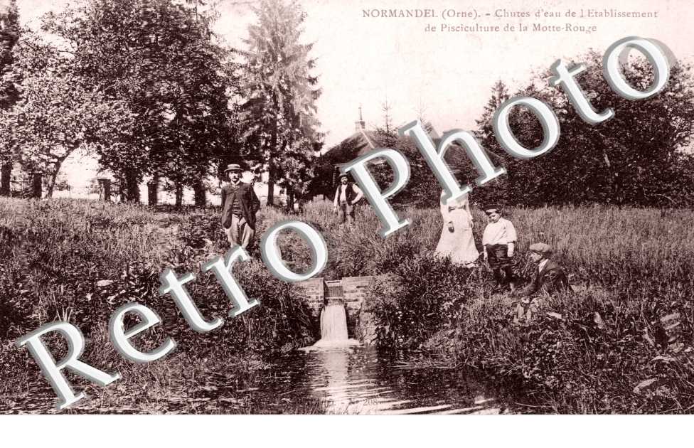 Chuttes d&#039;eau de l&#039;Etablissement de Pisciculture de la Motte Rouge