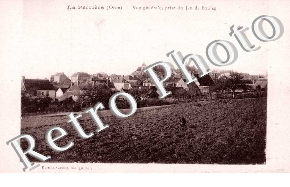 vue generale, prise du jeu de boules