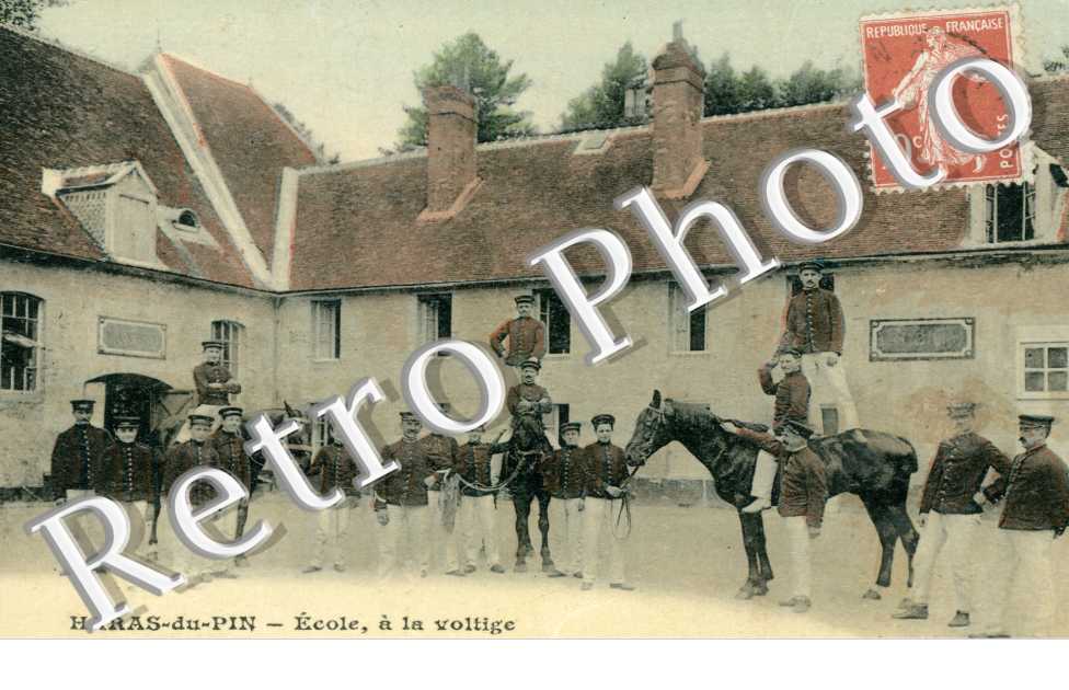 Ecole d&#039;equitation, a la voltige
