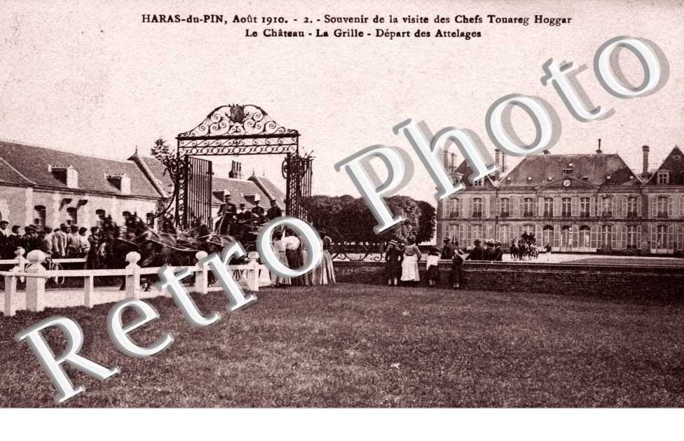 Aout 1910 - Souvenir de la Visite des chefs Touareg Hoggar