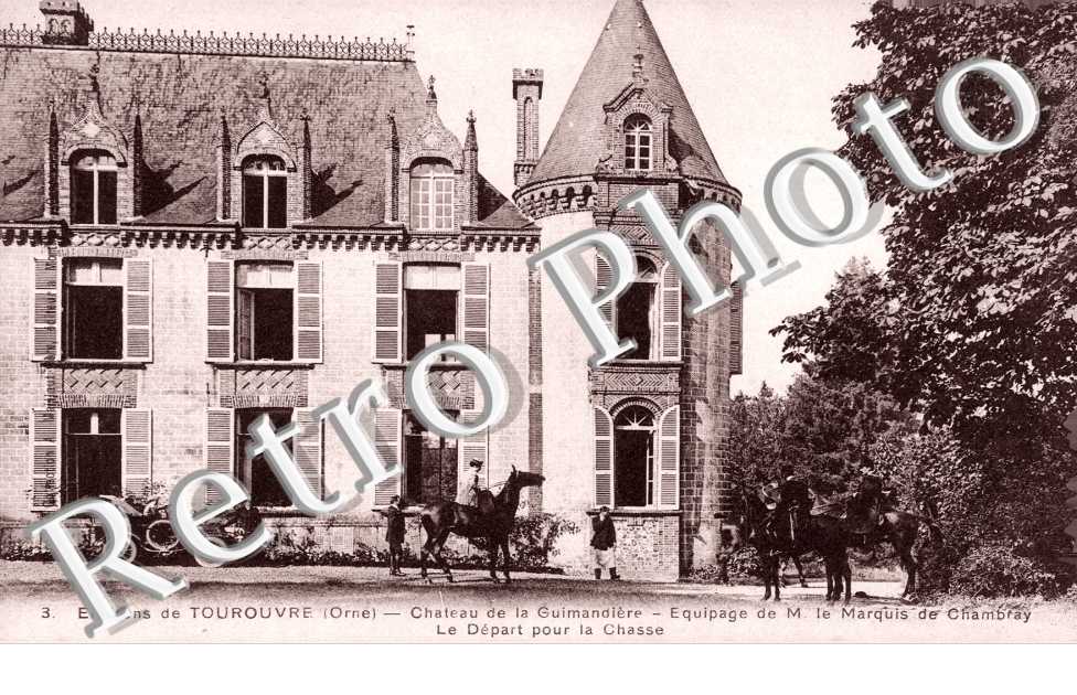 Chaeau de la Guimandière - Equipage de M. Le Marquis