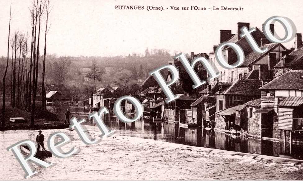 Vue sur l&#039;Orne, le Deversoir