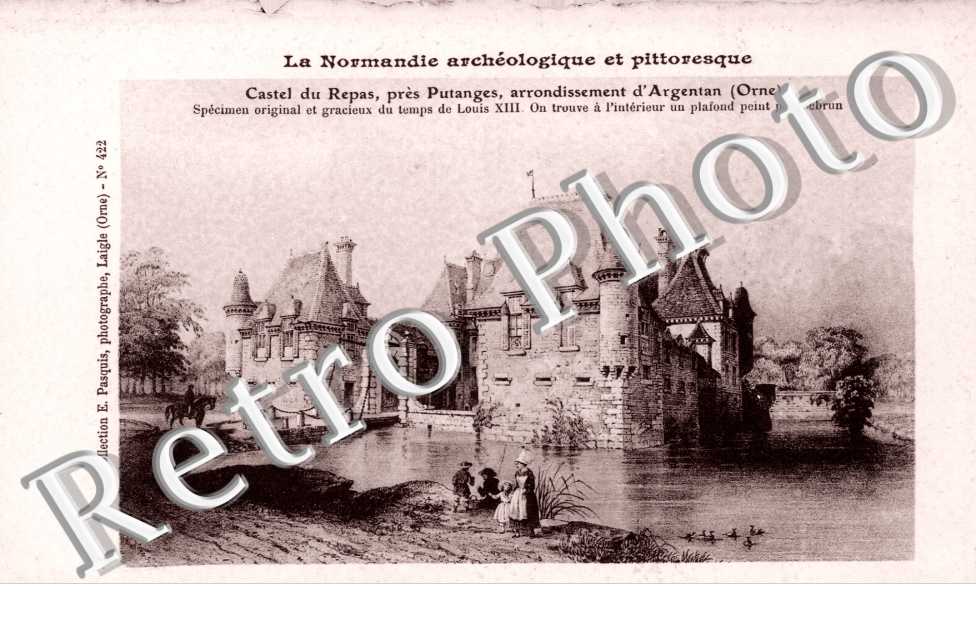 Castel du Repas, pres Putanges, arrondissement d&#039;Argentan