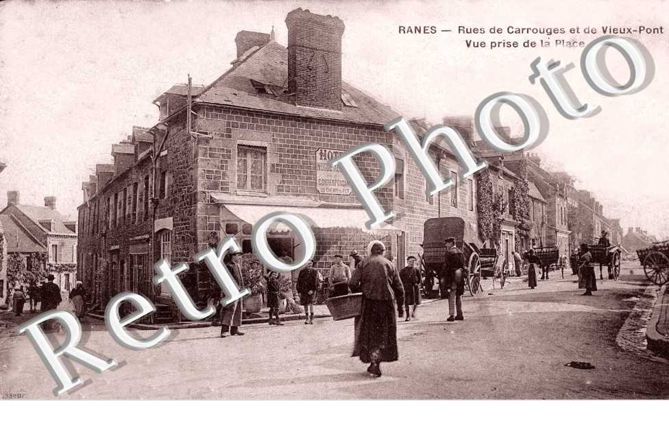 rues de carrouges et de vieux pont
