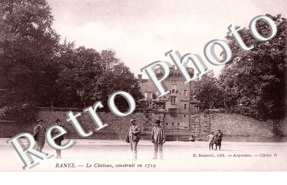 le Chateau , construit en 1719