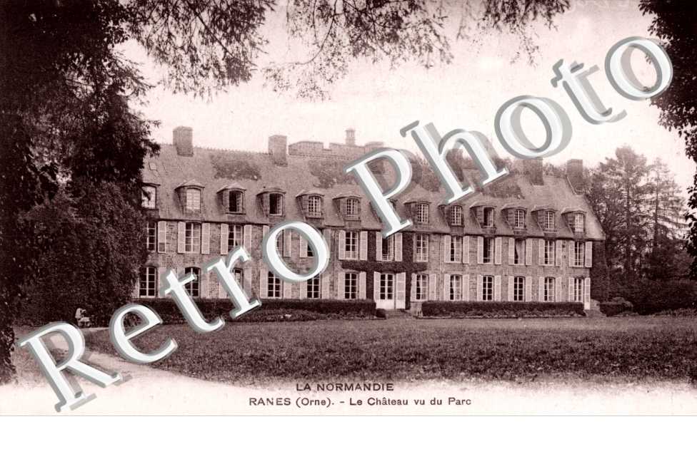 Le chateau vue du parc