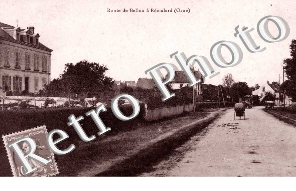 Route de Bellou a Remalard