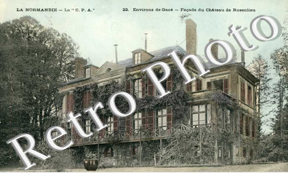 Façade du Chateau de Rosenlieu