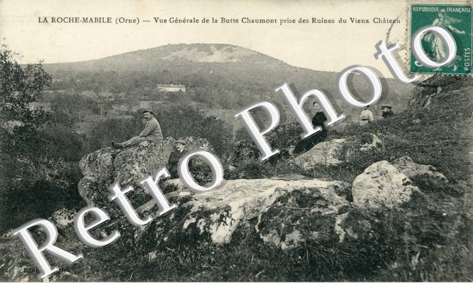 Vue generale de la Butte Chaumont