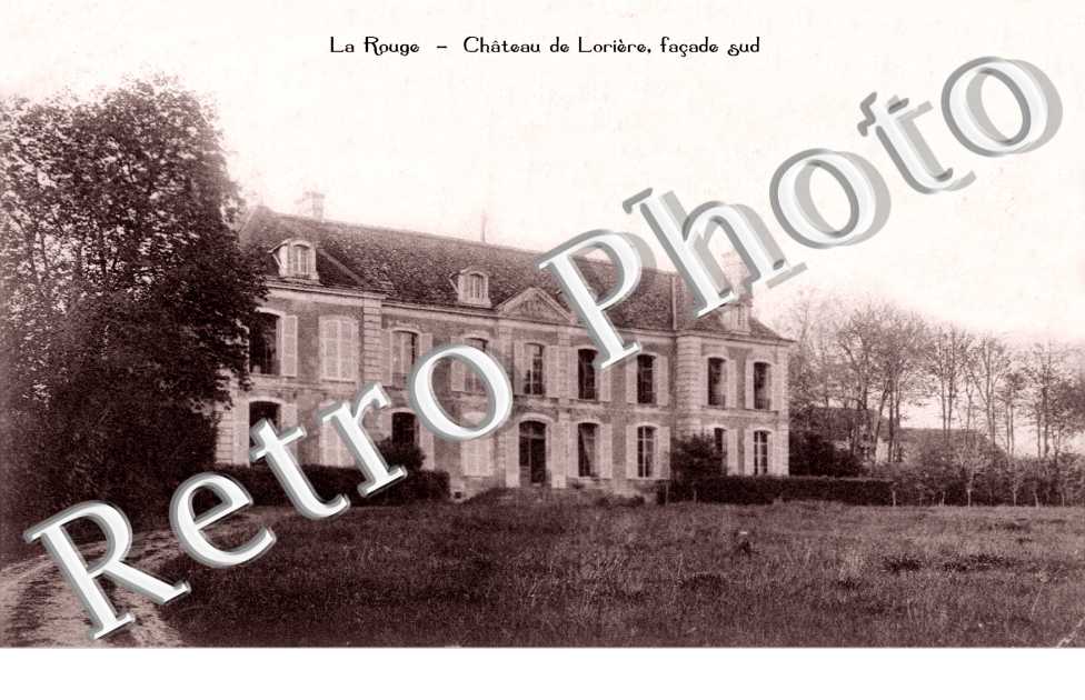 Chateau de Loriere, facade sud