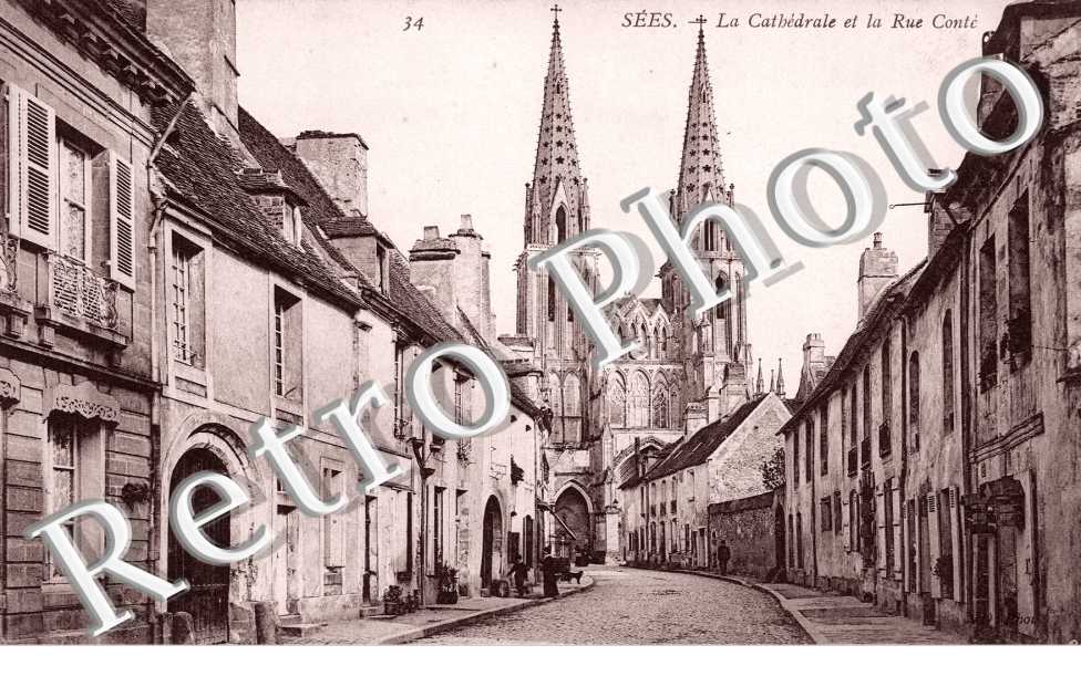 la Cathedrale et la Rue Conte