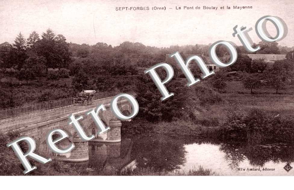 le pont de boulay et la mayenne