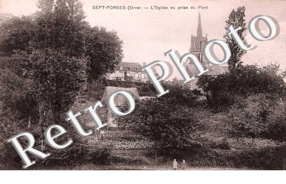 Eglise vue du pont