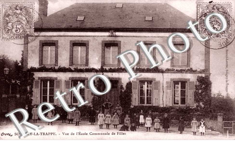 vue de l&#039;ecole communale de filles