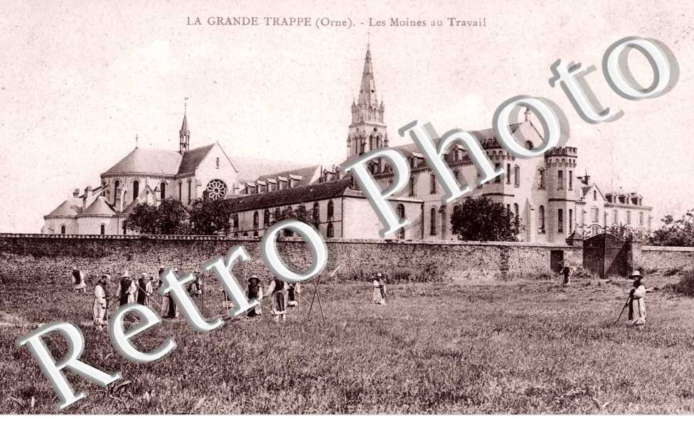 la Grande Trappe, les Moines au Travail