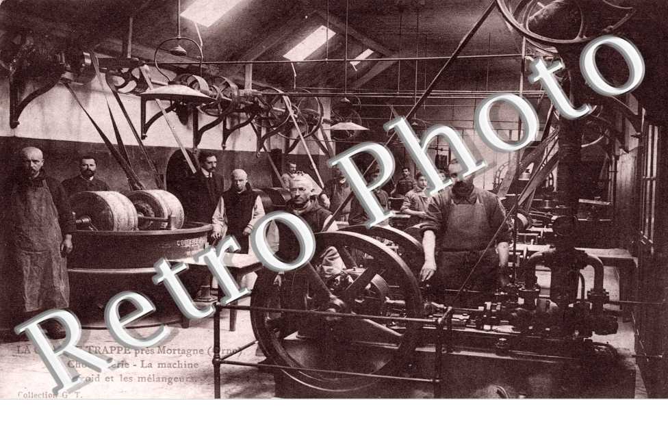 la grande trappe Chocolateire la machine a froid et les melangeurs