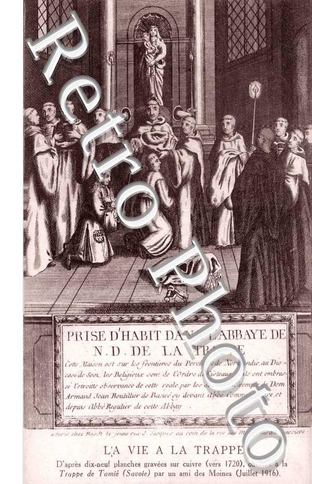 La Vie a la Trappe - Gravure