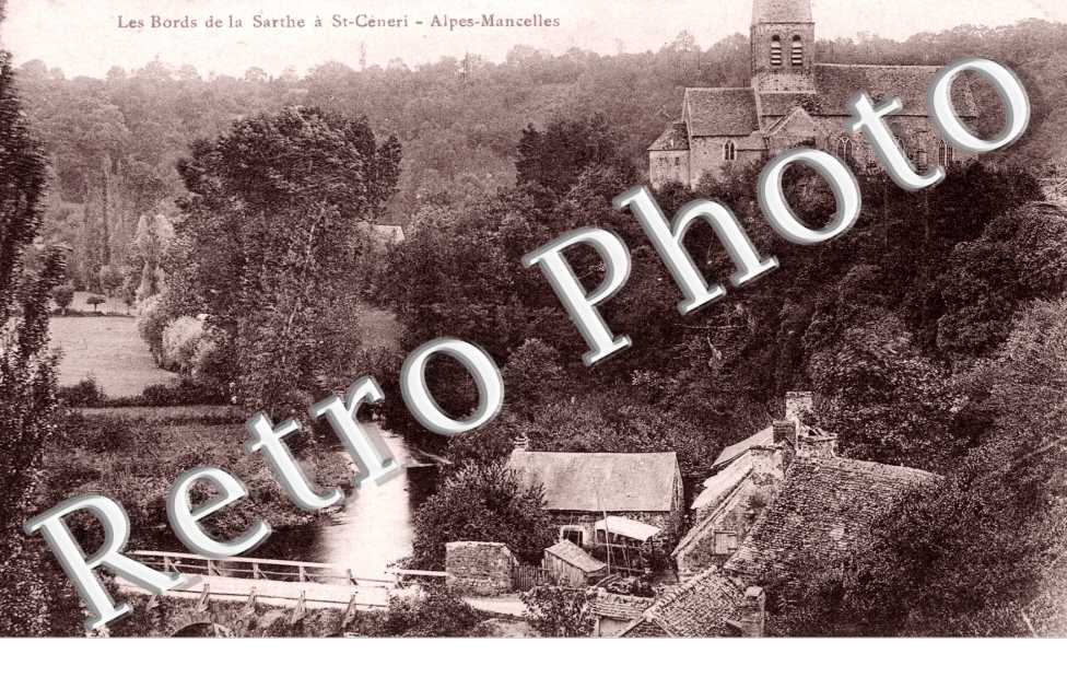 les bords de la sarthe