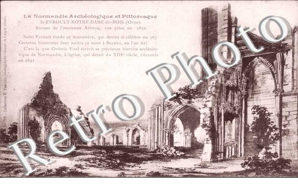 ruines de l'ancienne Abbaye