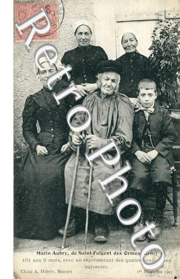 Marin Aubry 101 ans 9 mois