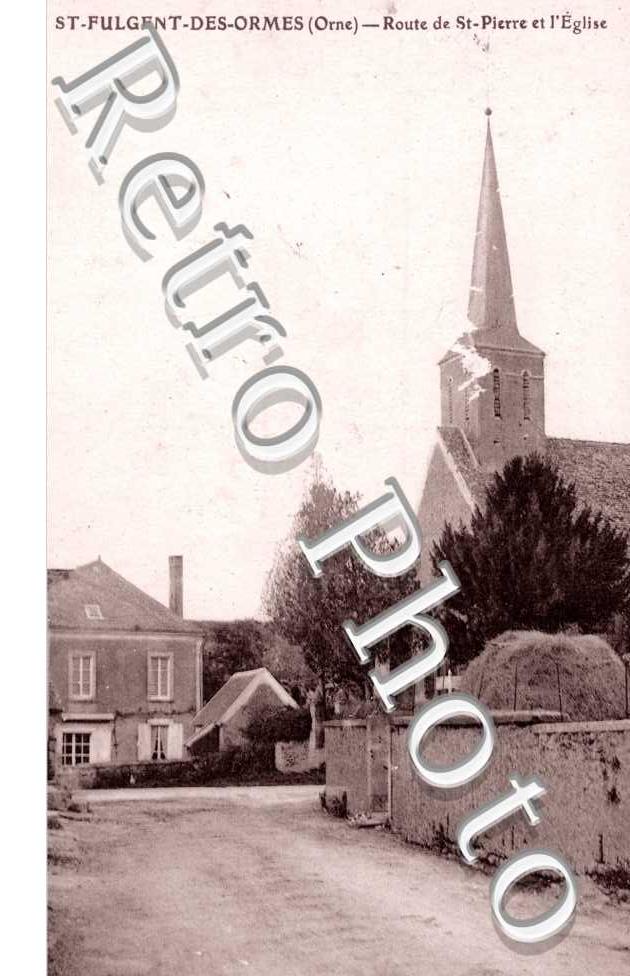 Route de Saint-Pierre et l&#039;Eglise