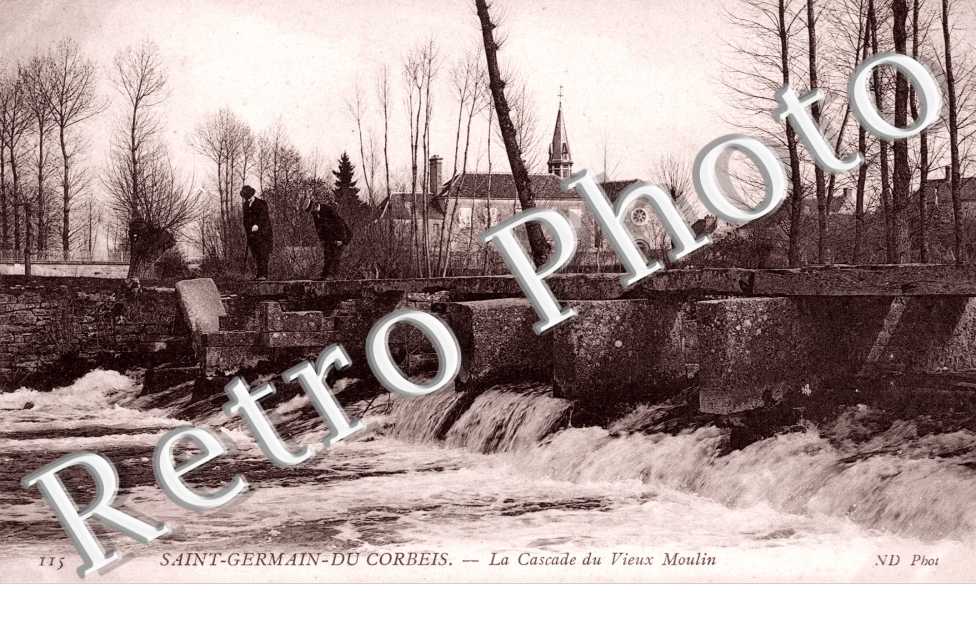 la cascade du vieux moulin