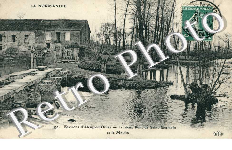 le Vieux Pont et le Moulin