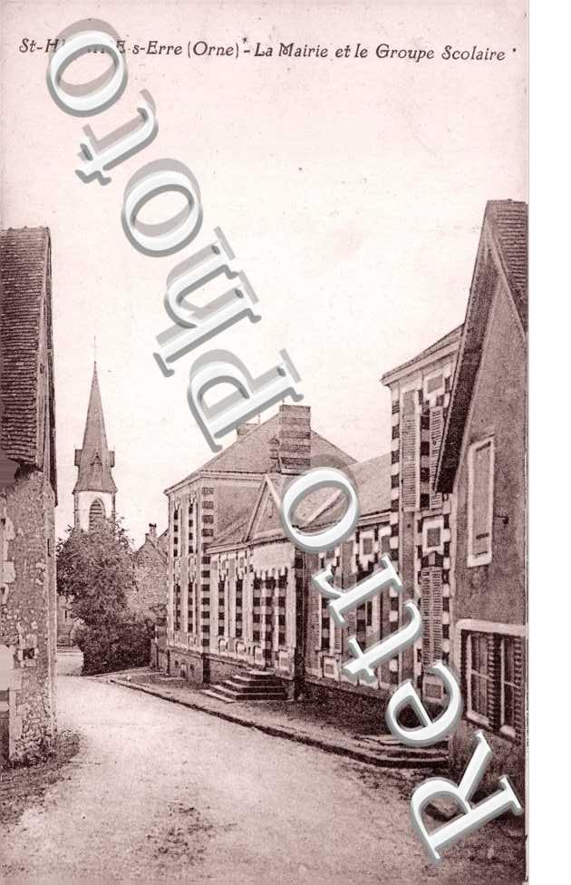 La Mairie et le Groupe Scolaire