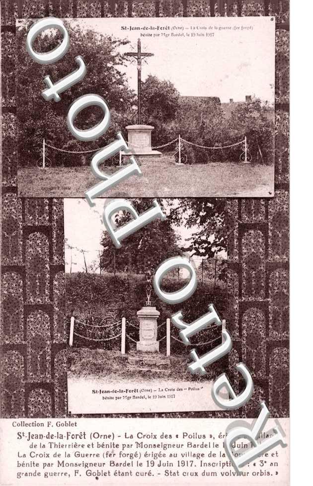 La Croix des Poilus et la Croix de Guerre