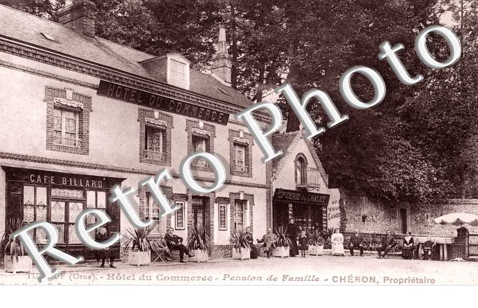 hotel du Commerce, pension de famille, Cheron, proprietaire