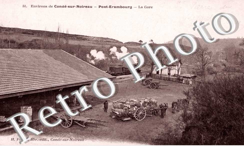 pont Erambourg - la gare