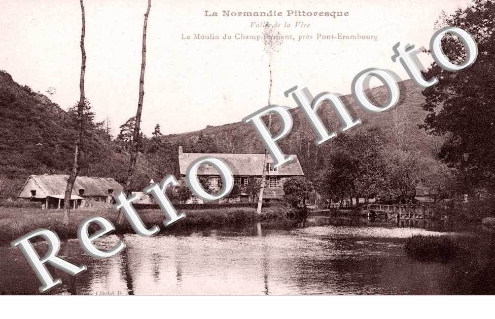 le moulin du champ fermant pres Pont Erambourg