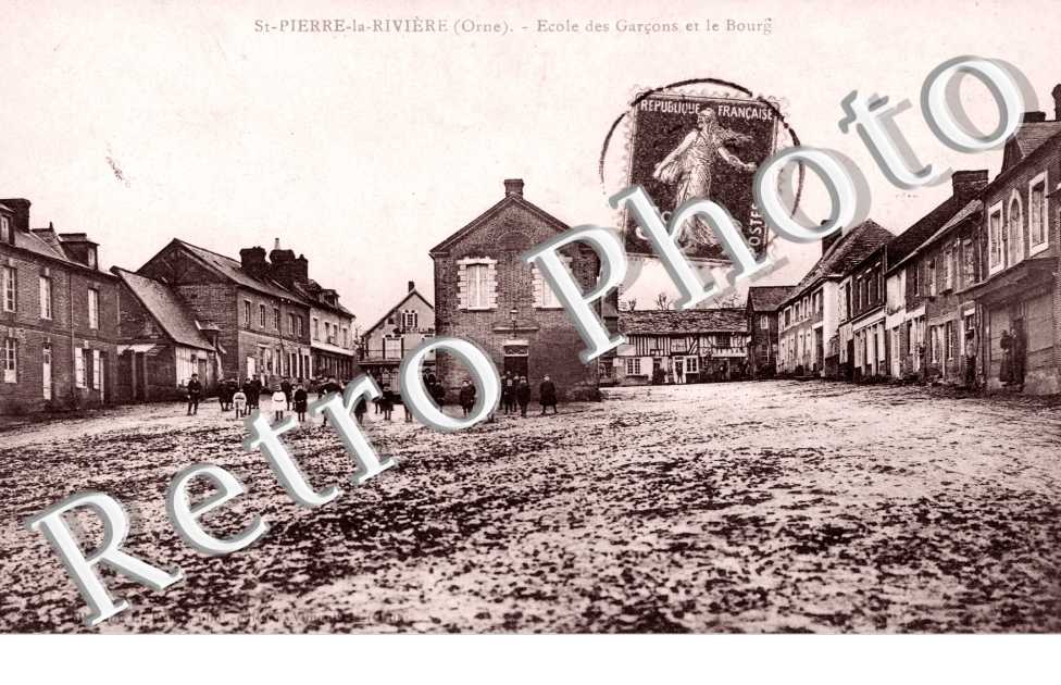 ecole des gercons et le bourg