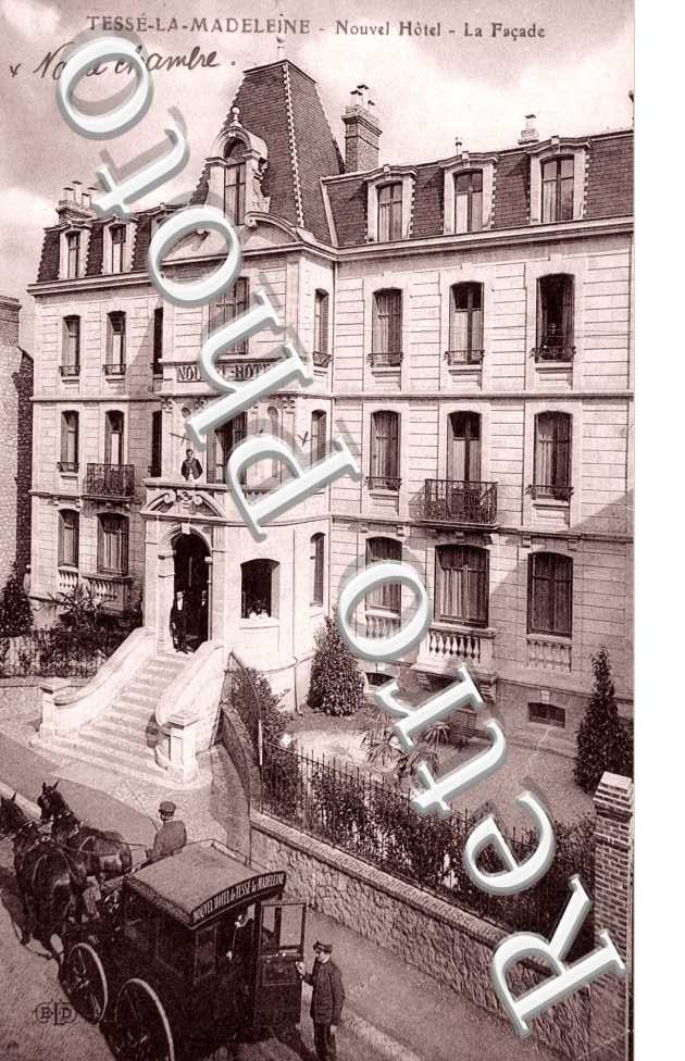 Nouvel Hotel - la facade