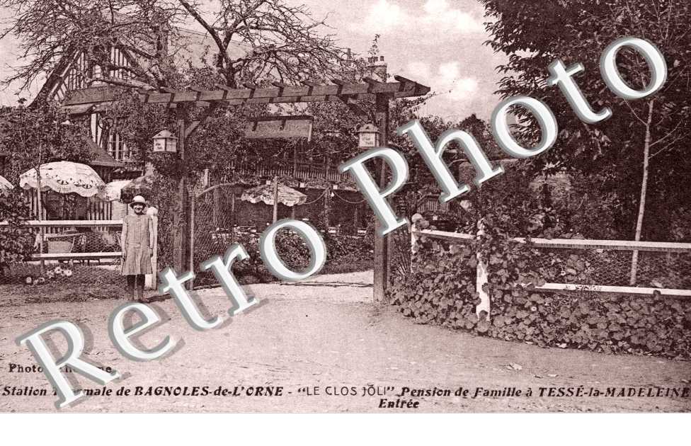 le Clos Joli, pension de famille, entree