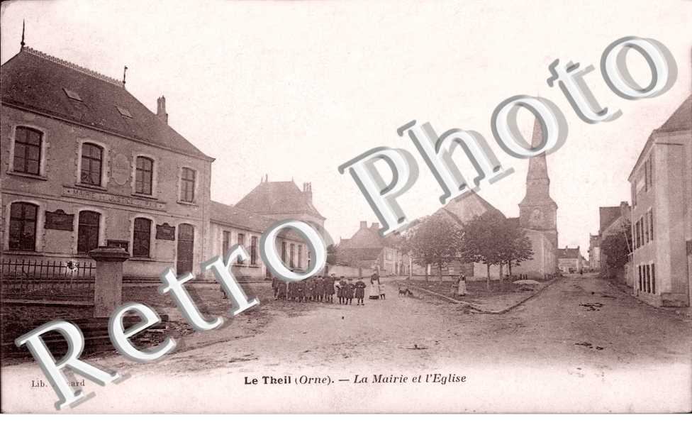 la mairie et l'eglise