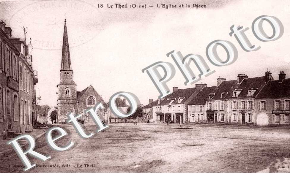 l'eglise et la place