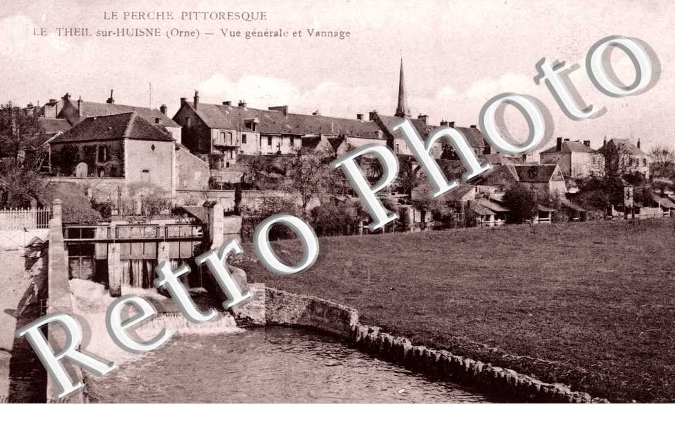 Le Theil sur Huisne, Vue Generale et Vannage