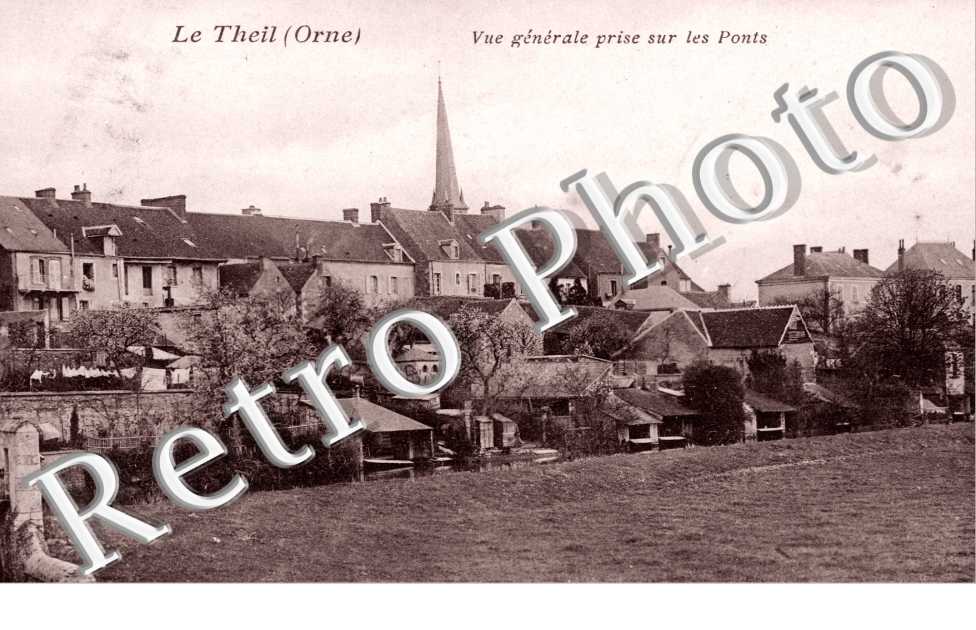 Vue Generale prise sur les Ponts