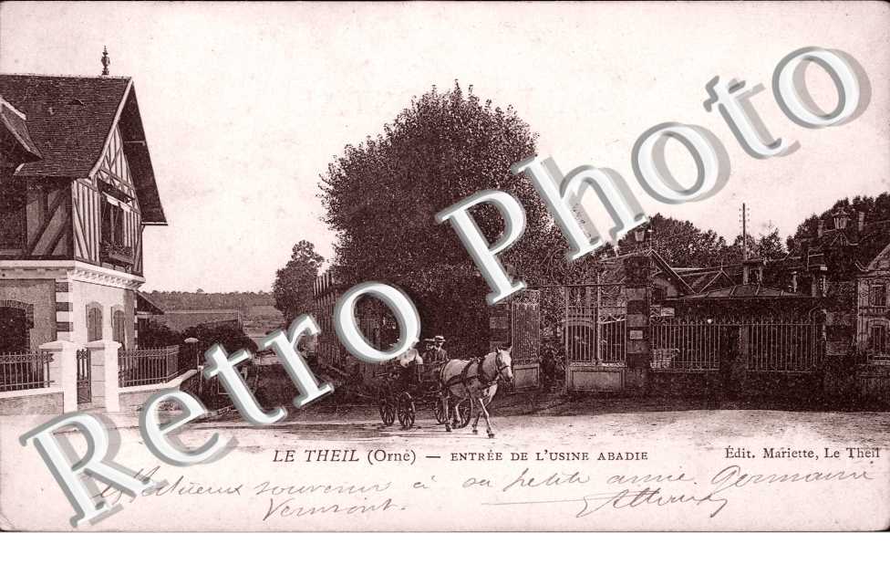 entree de l'usine Abadie
