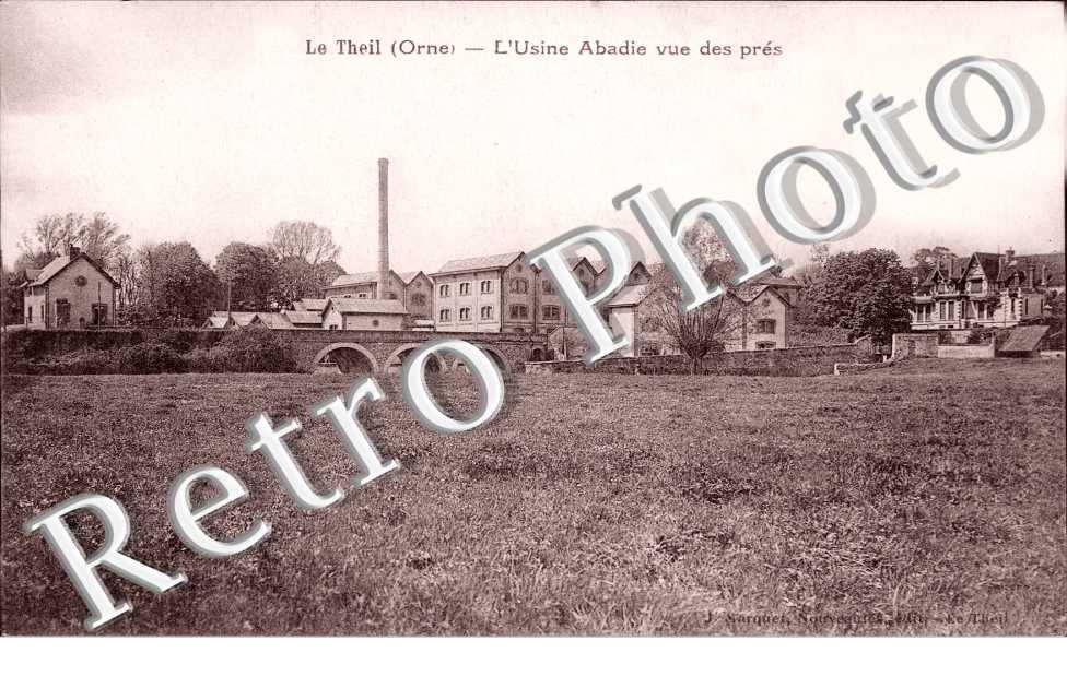 l'usine Abadie vue des pres