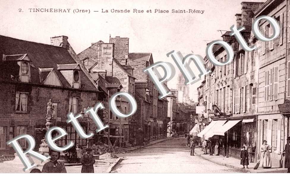 La Grande Rue et Place Saint Remy